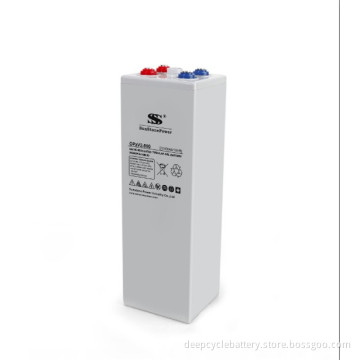 Unstone Manufacture Opg Series 2V 800ah Gel Opzv Tubular Battery